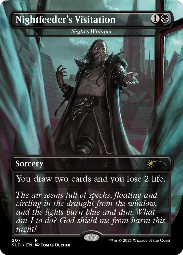 Image of Night's Whisper - Nightfeeder's Visitation [Secret Lair Drop Series]