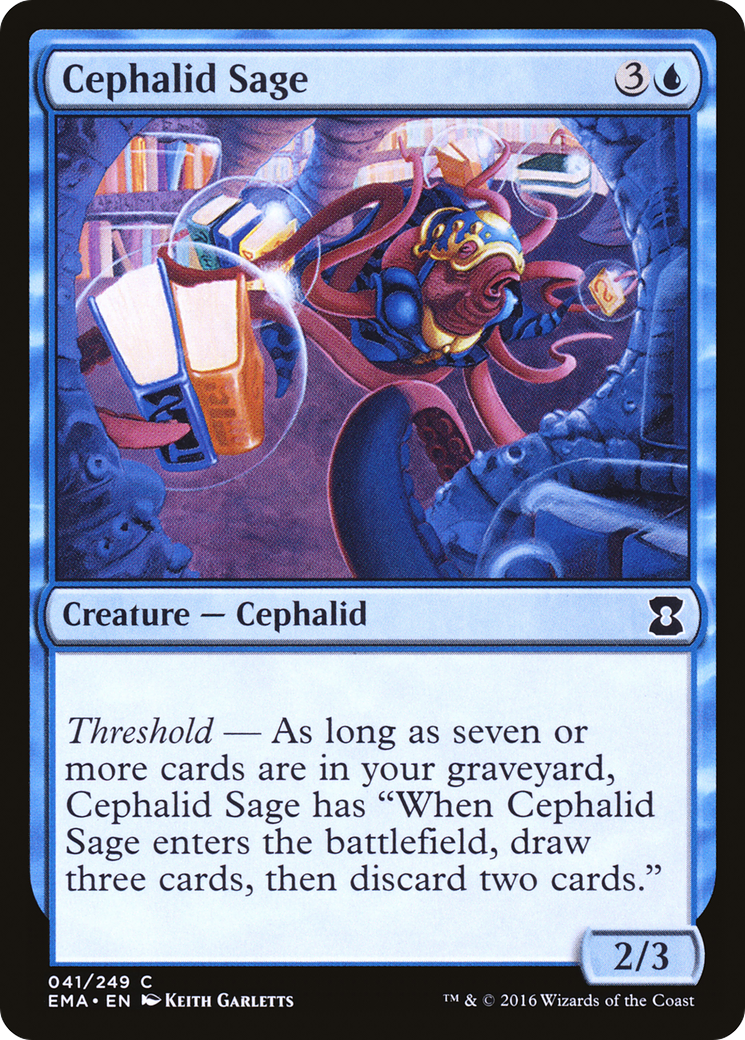 Image of Cephalid Sage [Eternal Masters]