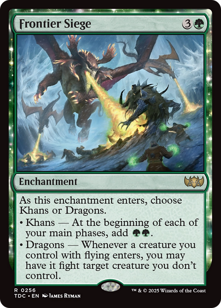 Image of Frontier Siege [Tarkir: Dragonstorm Commander]