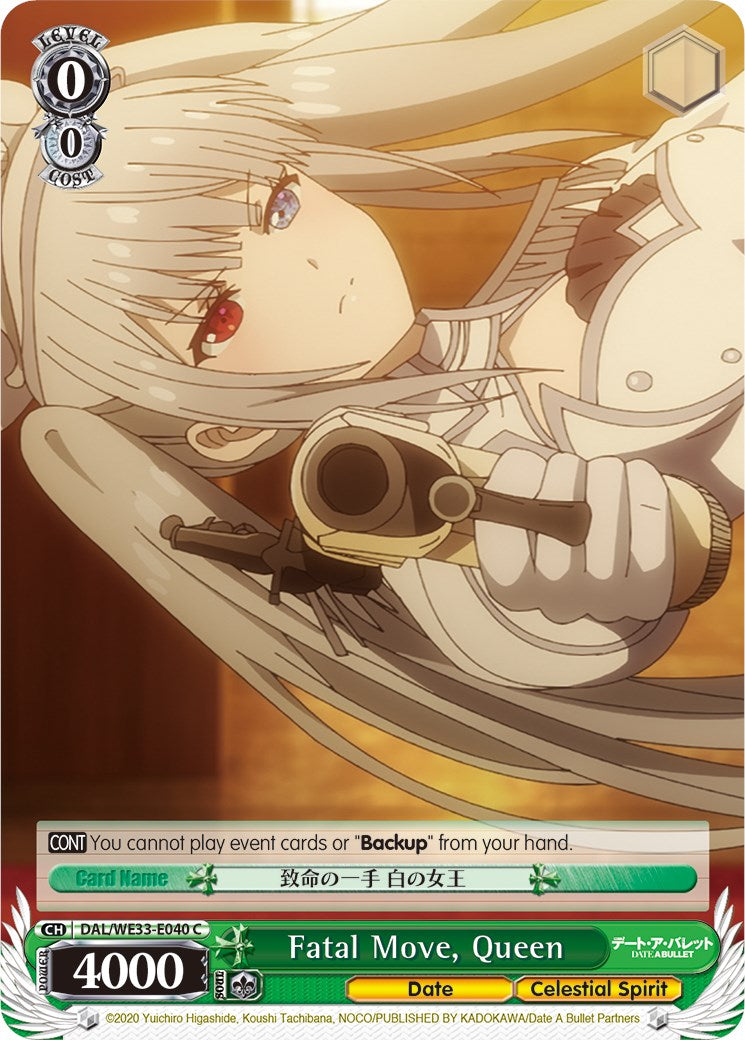 Image of Fatal Move, Queen (DAL/WE33-E040 C) (Parallel Foil) [Date A Bullet]