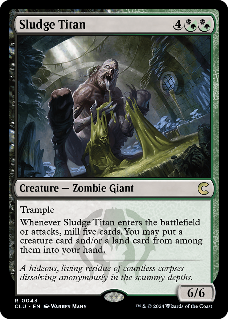 Image of Sludge Titan [Ravnica: Clue Edition]