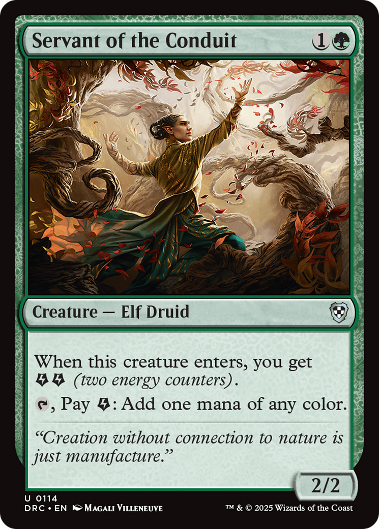 Image of Servant of the Conduit [Aetherdrift Commander]