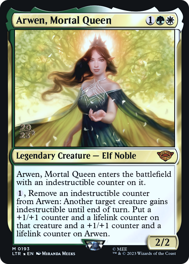 Image of Arwen, Mortal Queen [The Lord of the Rings: Tales of Middle-Earth Prerelease Promos]