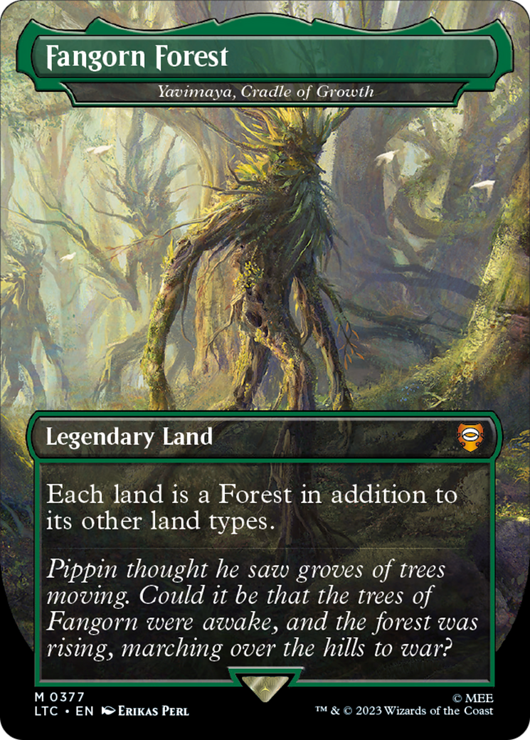 Image of Fangorn Forest - Yavimaya, Cradle of Growth [The Lord of the Rings: Tales of Middle-Earth Commander]