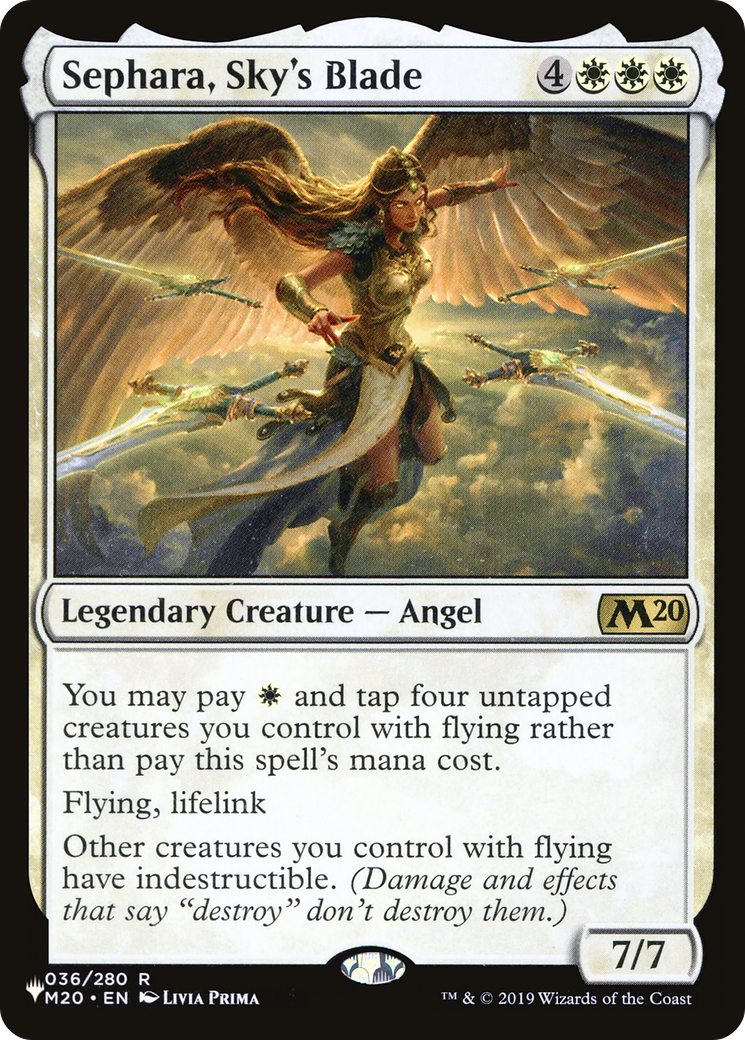 Image of Sephara, Sky's Blade [Secret Lair: Angels]