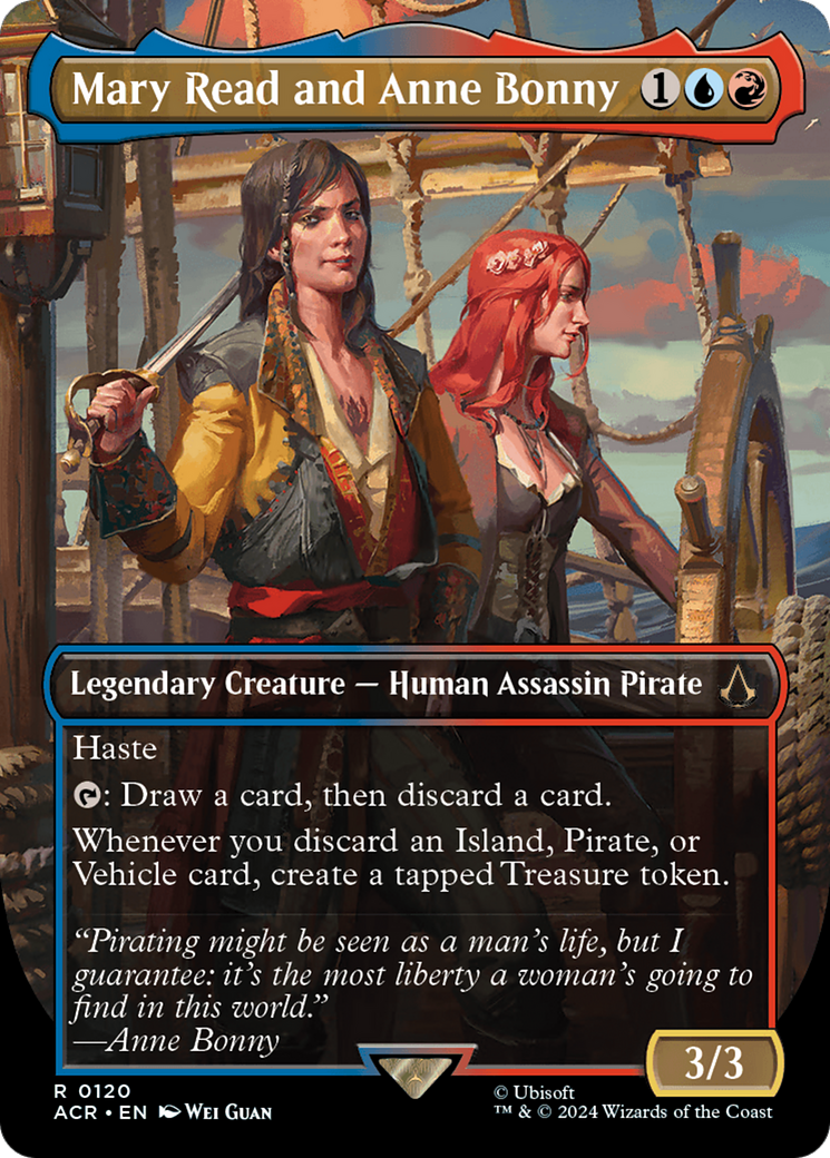 Image of Mary Read and Anne Bonny (Borderless) [Assassin's Creed]