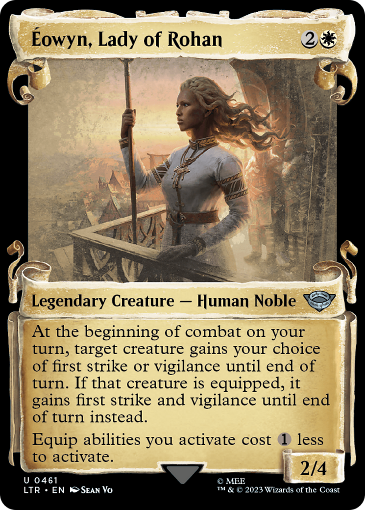 Image of Eowyn, Lady of Rohan [The Lord of the Rings: Tales of Middle-Earth Showcase Scrolls]