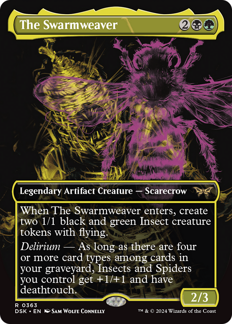 Image of The Swarmweaver (Showcase) [Duskmourn: House of Horror]
