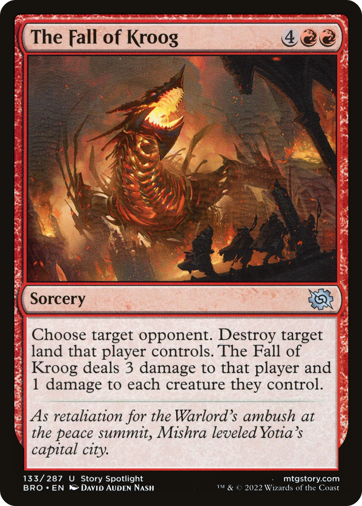 Image of The Fall of Kroog [The Brothers' War]