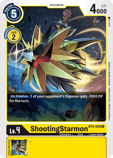 Image of ShootingStarmon [BT5-039] [Battle of Omni]
