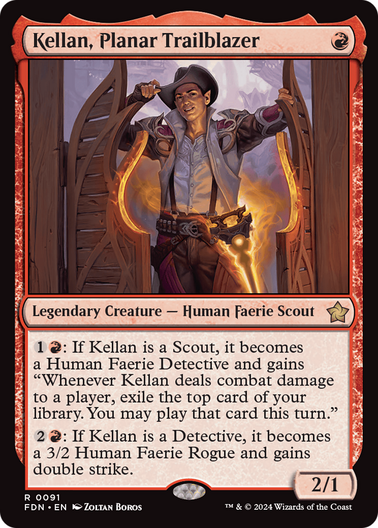 Image of Kellan, Planar Trailblazer [Foundations]