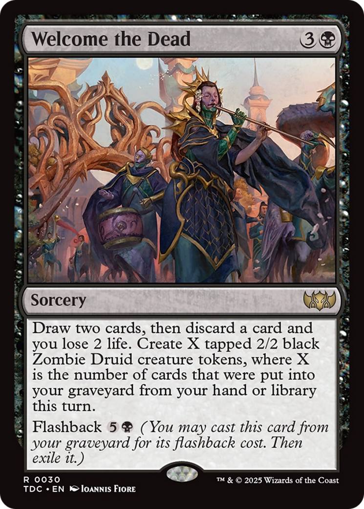 Image of Welcome the Dead [Tarkir: Dragonstorm Commander]