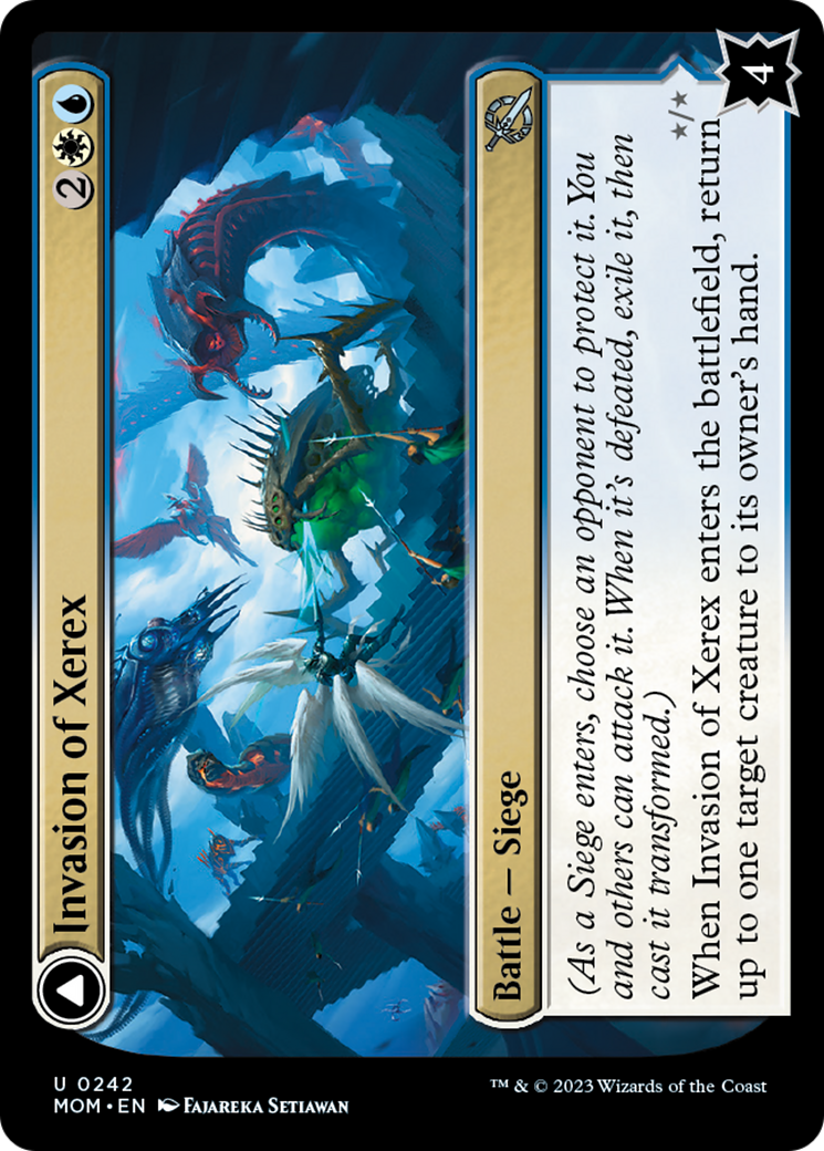 Image of Invasion of Xerex // Vertex Paladin [March of the Machine]