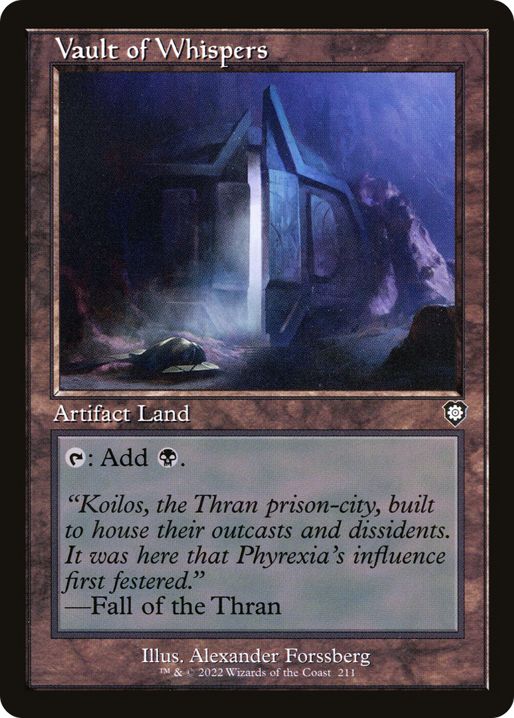 Image of Vault of Whispers (Retro) [The Brothers' War Commander]