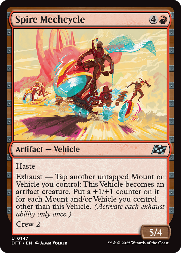 Image of Spire Mechcycle [Aetherdrift]