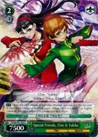 Image of Special Friends, Chie & Yukiko (P4/EN-S01-034 U) [Persona 4 ver.E]