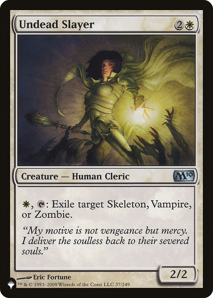 Image of Undead Slayer [The List]