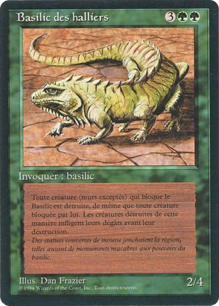 Image of Thicket Basilisk [Foreign Black Border]