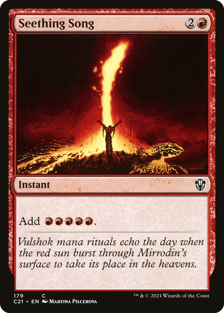 Image of Seething Song [Commander 2021]