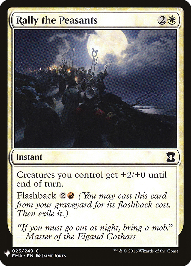 Image of Rally the Peasants [Mystery Booster]