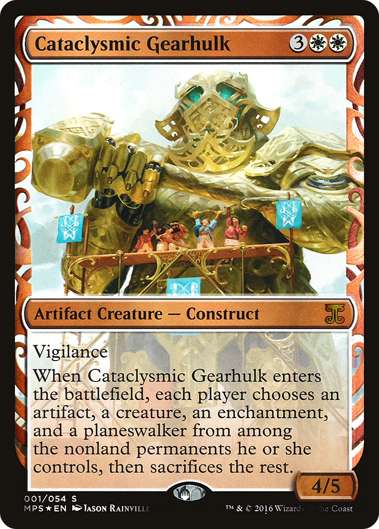 Image of Cataclysmic Gearhulk [Kaladesh Inventions]