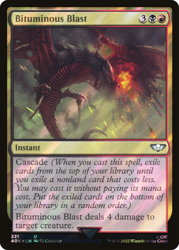 Image of Bituminous Blast (Surge Foil) [Warhammer 40,000]