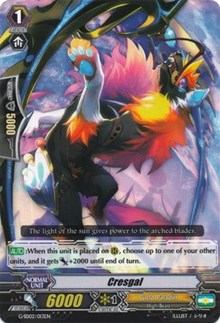 Image of Cresgal (G-SD02/013EN) [G-Start Deck 2: Knight of the Sun]