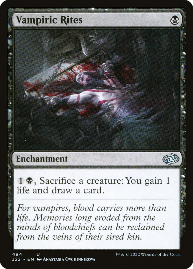 Image of Vampiric Rites [Jumpstart 2022]