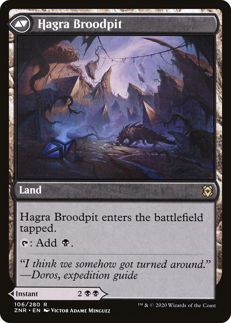 Image of Hagra Mauling // Hagra Broodpit [Secret Lair: From Cute to Brute]
