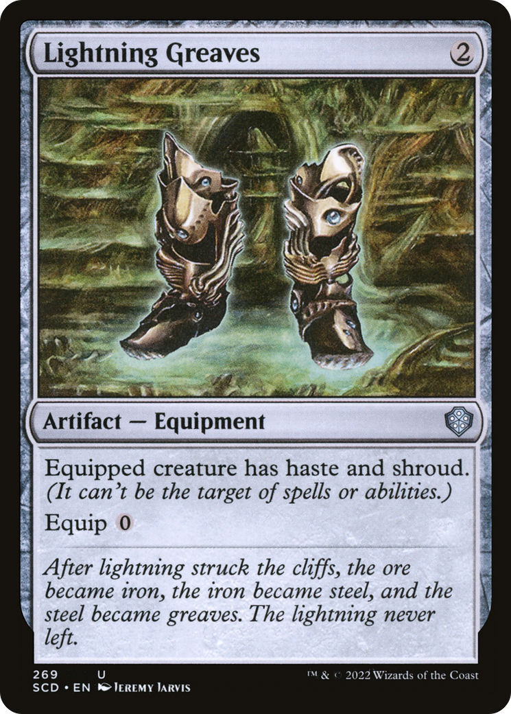 Image of Lightning Greaves [Starter Commander Decks]