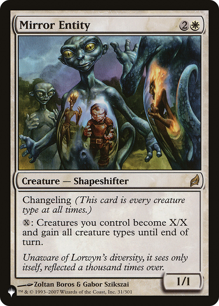 Image of Mirror Entity (LRW) [The List]