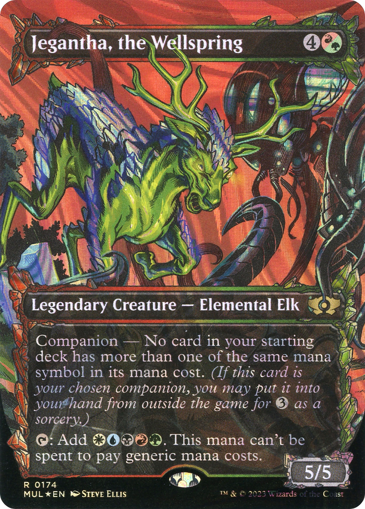 Image of Jegantha, the Wellspring (Halo Foil) [Multiverse Legends]