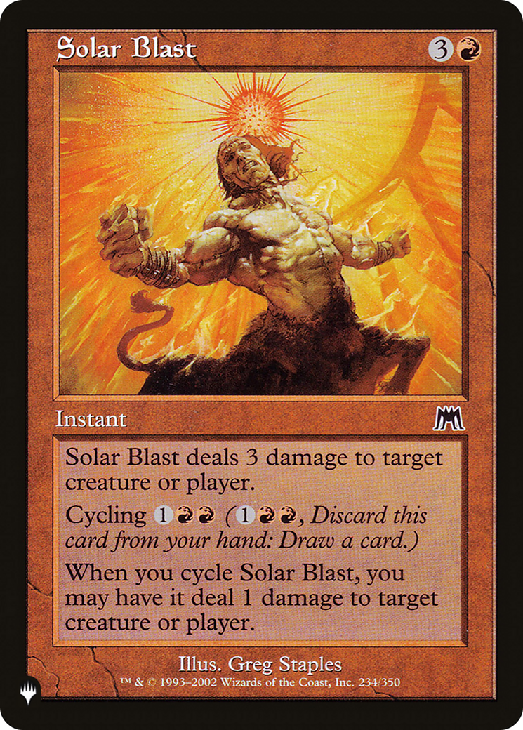 Image of Solar Blast [The List]
