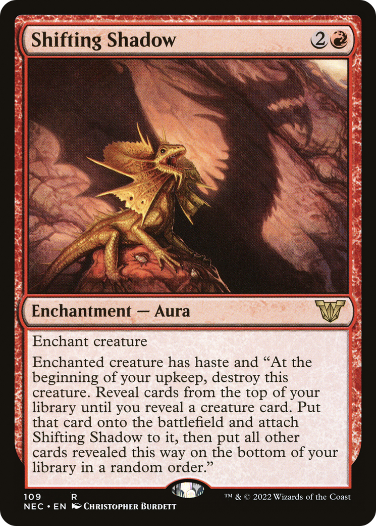 Image of Shifting Shadow [Kamigawa: Neon Dynasty Commander]