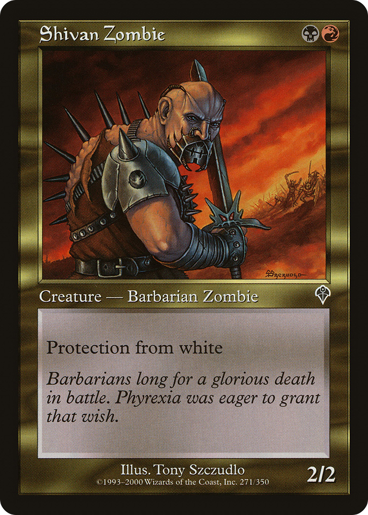 Image of Shivan Zombie [Invasion]
