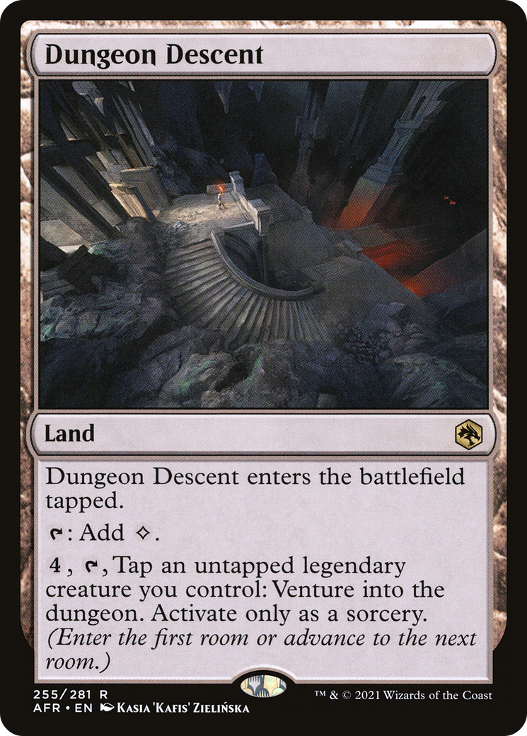 Image of Dungeon Descent [Dungeons & Dragons: Adventures in the Forgotten Realms]