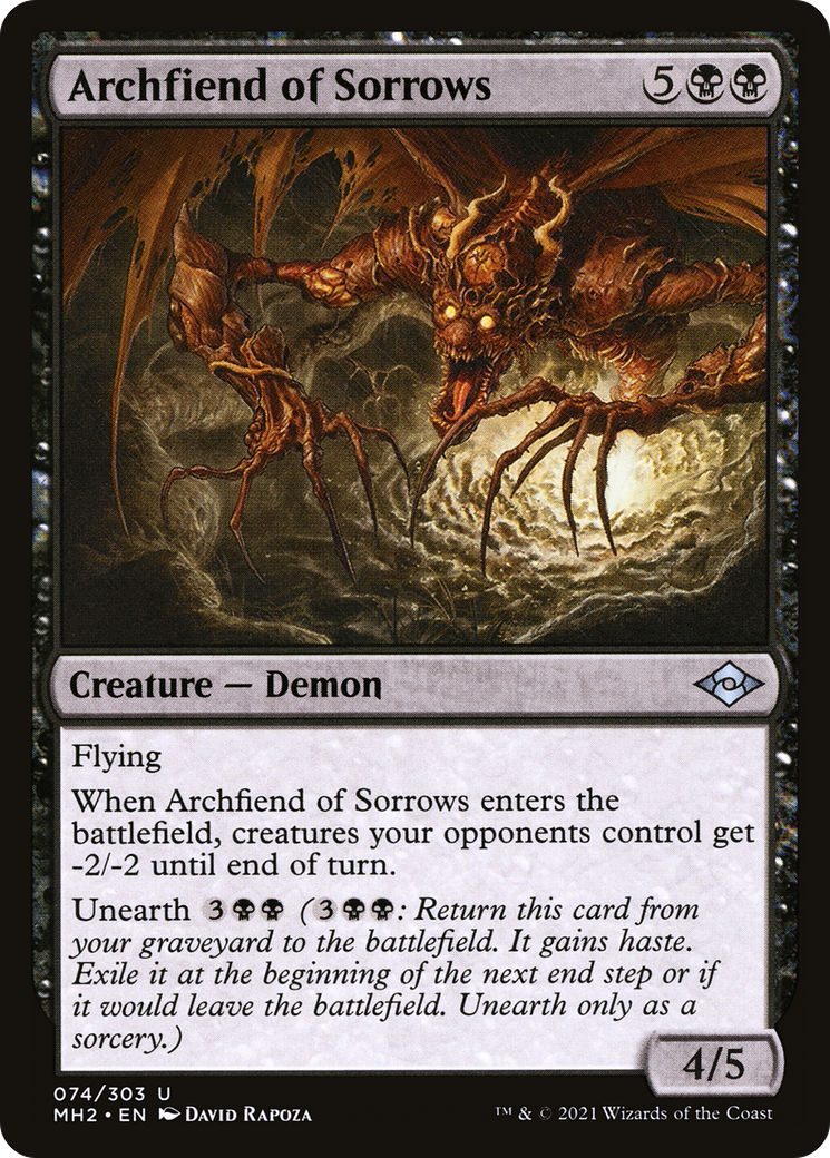 Image of Archfiend of Sorrows [Modern Horizons 2]