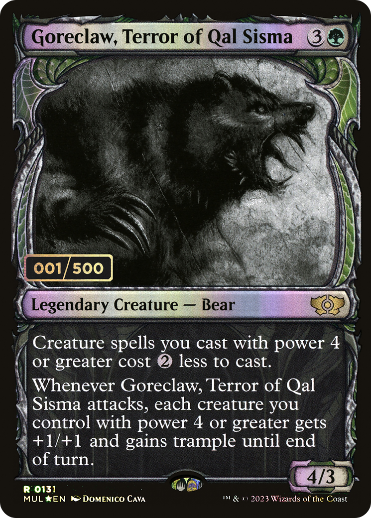Image of Goreclaw, Terror of Qal Sisma (Serialized) [Multiverse Legends]