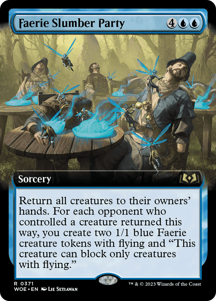 Image of Faerie Slumber Party (Extended Art) [Wilds of Eldraine]