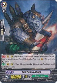 Image of Red Pencil Rhino (BT07/045EN) [Rampage of the Beast King]