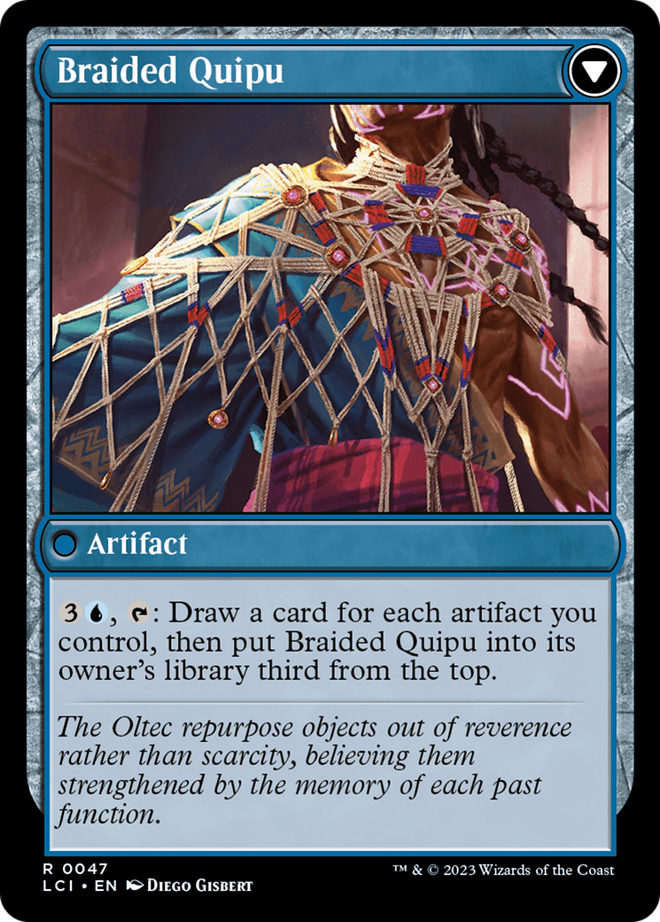 Image of Braided Net // Braided Quipu [The Lost Caverns of Ixalan]