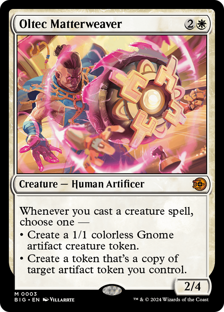 Image of Oltec Matterweaver [Outlaws of Thunder Junction: The Big Score]
