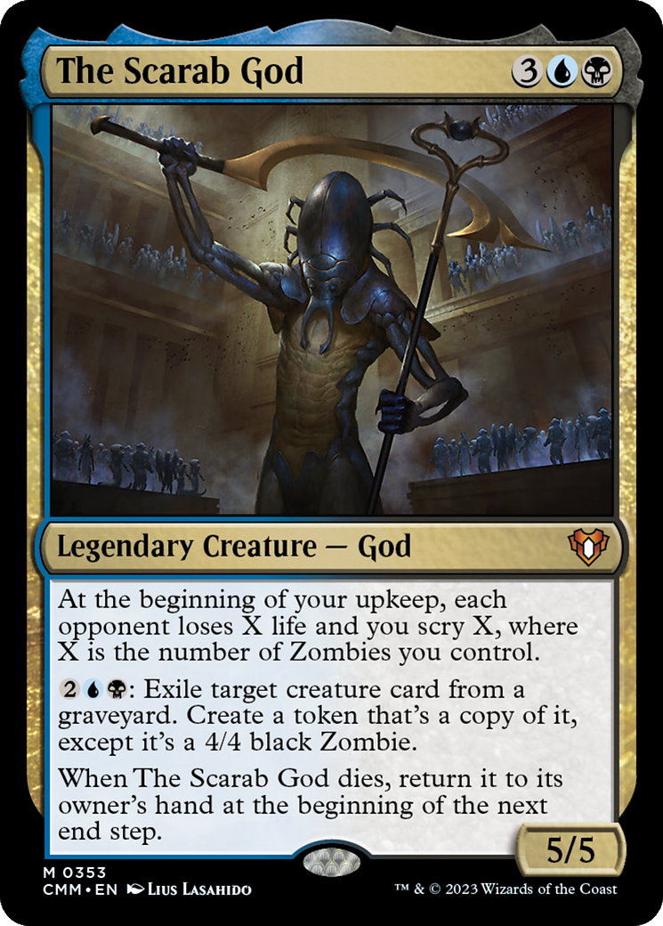 Image of The Scarab God [Commander Masters]