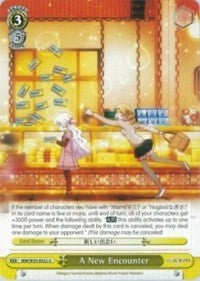 Image of A New Encounter (MM/W35-E022 U) [Puella Magi Madoka Magica the Movie -Rebellion-]