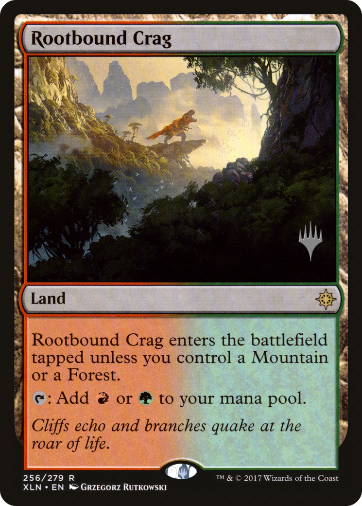 Image of Rootbound Crag (Promo Pack) [Ixalan Promos]