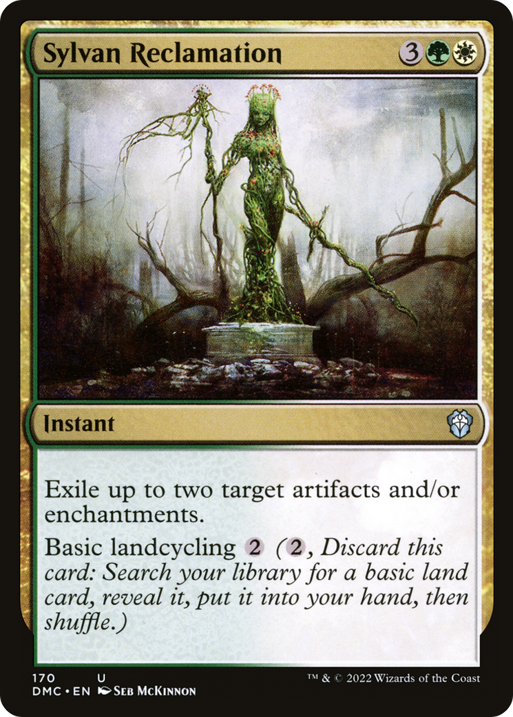 Image of Sylvan Reclamation [Dominaria United Commander]