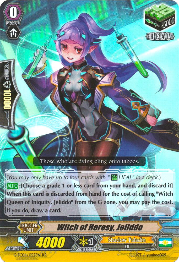 Image of Witch of Heresy, Jeliddo (G-FC04/052EN) [Fighters Collection 2017]