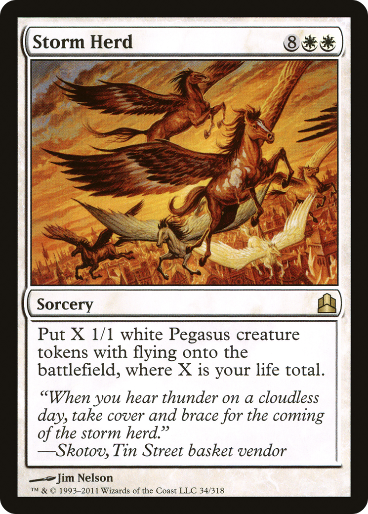 Image of Storm Herd [Commander 2011]