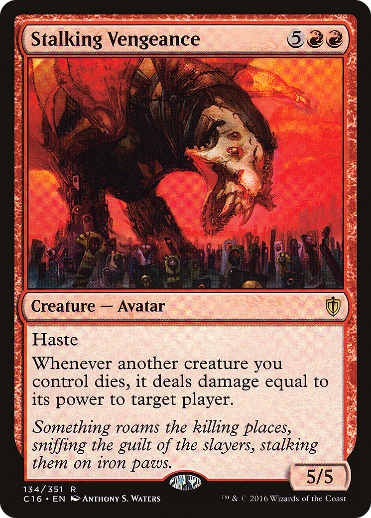 Image of Stalking Vengeance [Commander 2016]