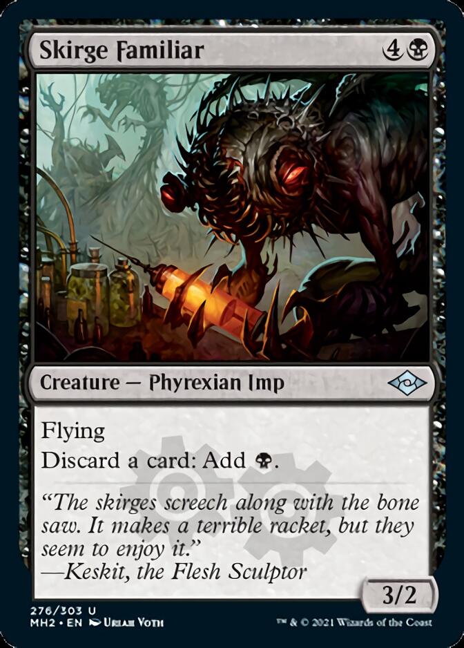 Image of Skirge Familiar (Foil Etched) [Modern Horizons 2]